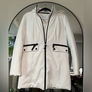 Derek Lam 10 Crosby White Parka - Size small